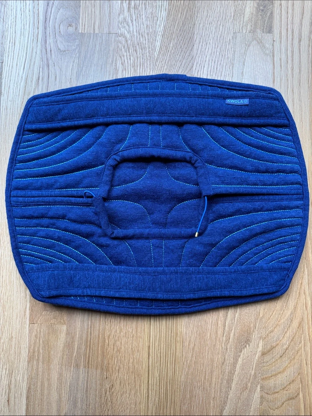 Kwola Navy Blue Quilted Insulated Food Carrier